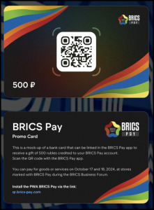 BRICS Pay demo kaart | Bron: BRICS Pay